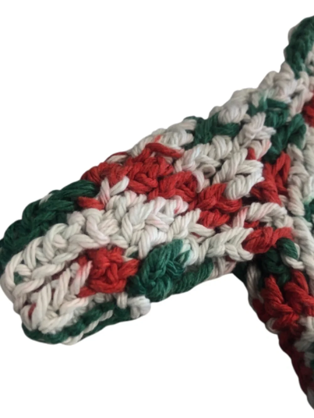Christmas Holiday Crochet Mini Chunky Sweater Ornament, Gift Tag, Gift Tag, 3”x5